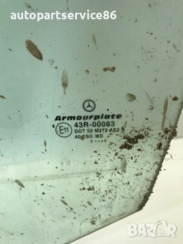 Стъкло за предна лява врата за Mercedes W203 (2003) 43R-00083 , снимка 2 - Части - 53997150