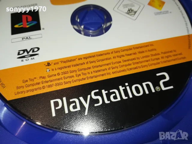 EYE TOY PLAY SONY PS2 GAME 2201251057, снимка 15 - Игри за PlayStation - 48779518