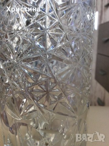 Кристална ваза, снимка 1 - Вази - 31912076