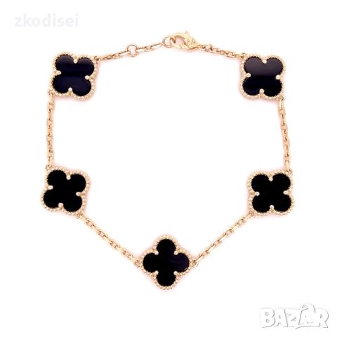 Златна дамска гривна Cleef 9,81гр. 19,0см. 14кр. проба:585 модел:33649-6, снимка 1