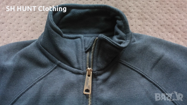 Carhartt Midweight Zip Front Sweatshirt K350 размер S Горница W4-334, снимка 5 - Суичъри - 51993825