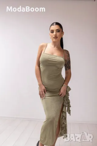 Дълга дамска рокля , снимка 6 - Рокли - 48712563