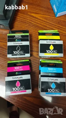 Lexmark 100XL ink cartridges - цветни тонер касети, мастилници - с мастило тип Vizix, снимка 11 - Консумативи за принтери - 56116513