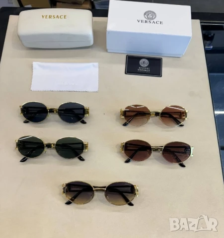 очила с черен обикновен калъф chanel versace , снимка 3 - Слънчеви и диоптрични очила - 50681989