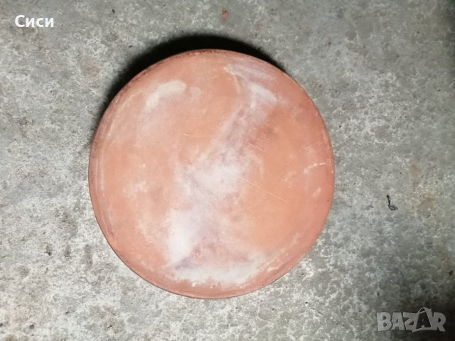 Глинени чинийки и саксия, снимка 4 - Стайни растения - 37723474