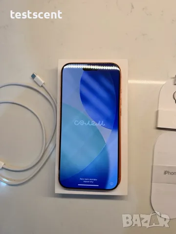iPhone 17 Pro Max Orange 256GB – отлично състояние запазен телефон Apple айфон про макс 256 гб, снимка 4 - Apple iPhone - 56133729