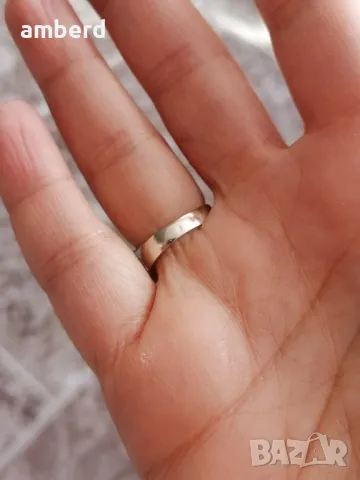 Страхотен сребърен пръстен със сини циркони - модел R016, снимка 5 - Пръстени - 48595168