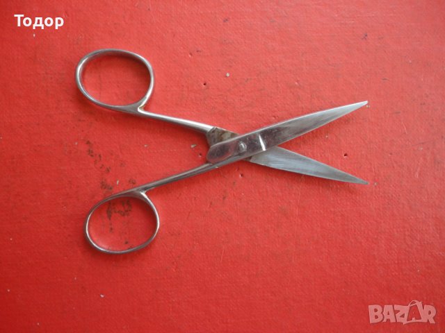 Българска ножичка ножица от соца 3, снимка 4 - Фризьорски принадлежности - 42231085