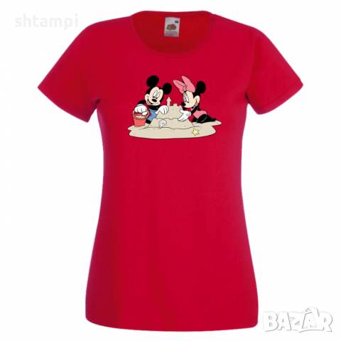 Дамска тениска Mickey & Minnie 4, снимка 9 - Тениски - 36526217