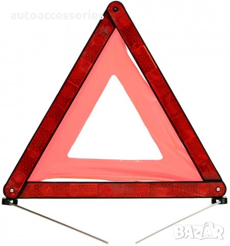3000049825 Авариен светлоотразителен триъгълник за автомобил Vertex WT-01, 71233, снимка 1 - Аксесоари и консумативи - 31680370