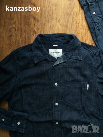 carhartt l/s civil shirt - страхотна мъжка риза КАТО НОВА, снимка 3 - Ризи - 35246558