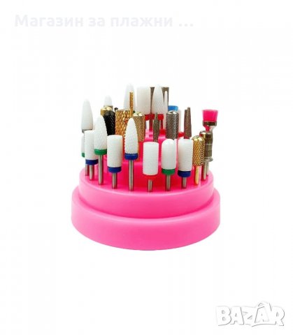 ПОСТАВКА С ГНЕЗДА 48БР ЗА БИТ,НАКРАЙНИЦИ ЗА ПИЛА - 3181 , снимка 6 - Педикюр и маникюр - 34126575