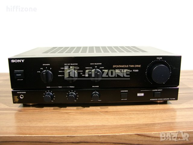 УСИЛВАТЕЛ   Sony ta-f220 , снимка 2 - Ресийвъри, усилватели, смесителни пултове - 42903867