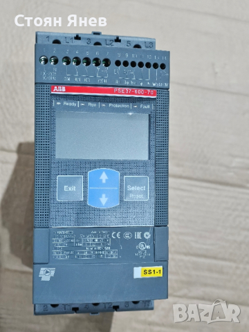 Софстартер  ABB PSE37-600-70 - 37 ампера, снимка 1 - Други машини и части - 44648920