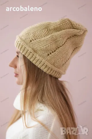 Дамска зимна шапка Klarysa, 4цвята , снимка 3 - Шапки - 47512331