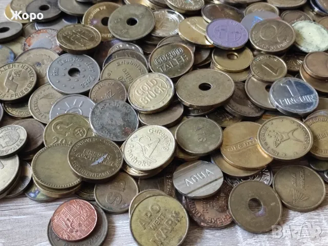 "МЕГА ЛОТ" - 230 броя жетони , снимка 3 - Нумизматика и бонистика - 48915715