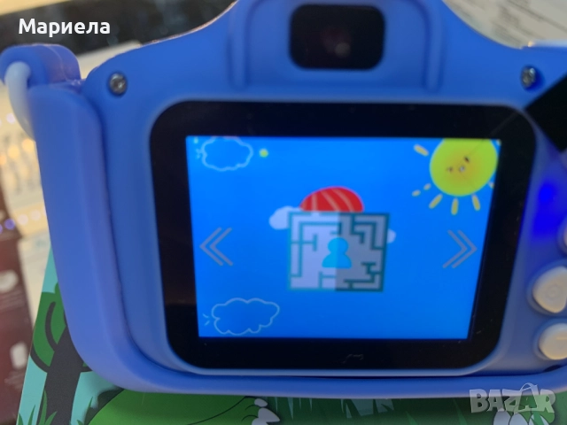 GREENKINDER Детска камера 2.0” екран с двоен обектив 64BG / Вградени игри, снимка 8 - Други - 52051427