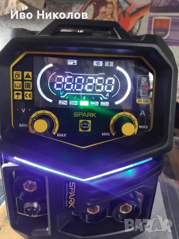 Телоподаващо +ММА+LIFT TIG *SPARK* MIG 250 – 3 в 1, 250A