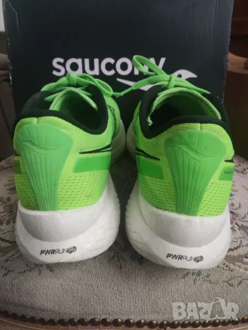 маратонки за бягане Saucony Endorphin Speed 3 Slime Gold, снимка 4 - Маратонки - 49749830