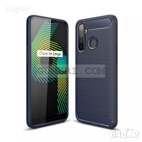 Realme 6i Карбонов удароустойчив гръб , снимка 7 - Калъфи, кейсове - 31498086