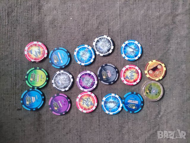 Продавам чипове с кечисти, снимка 4 - Колекции - 37959478