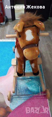 Люлеещо плюшено конче, снимка 3 - Плюшени играчки - 52546434