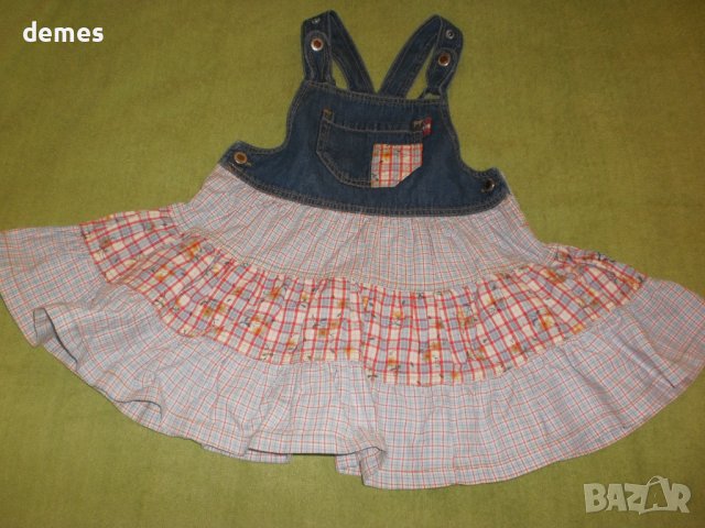 Детско дънково сукманче размер 98,много кокетно, снимка 3 - Детски рокли и поли - 37885542