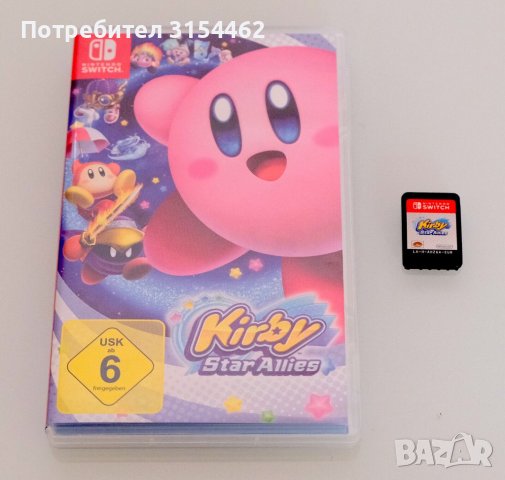 игра kirby star allies nintendo switch за нинтендо конзола, снимка 1