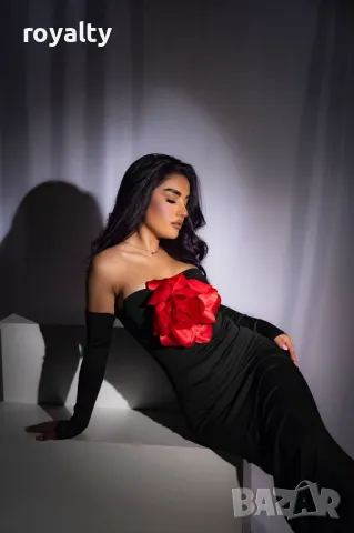 Стилна дамска рокля , снимка 4 - Рокли - 49492569