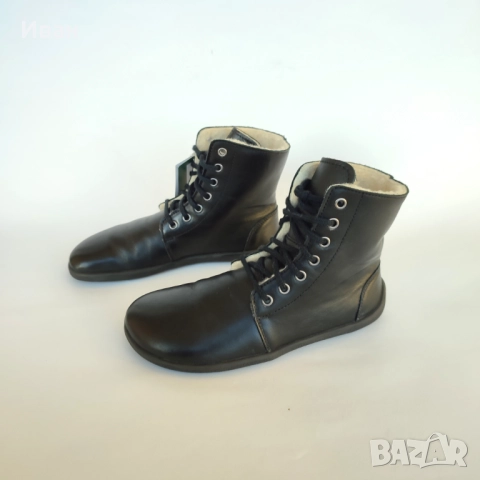 Нови дамски Barefoot боти Be Lenka кожа вълна, снимка 3 - Дамски боти - 52823155