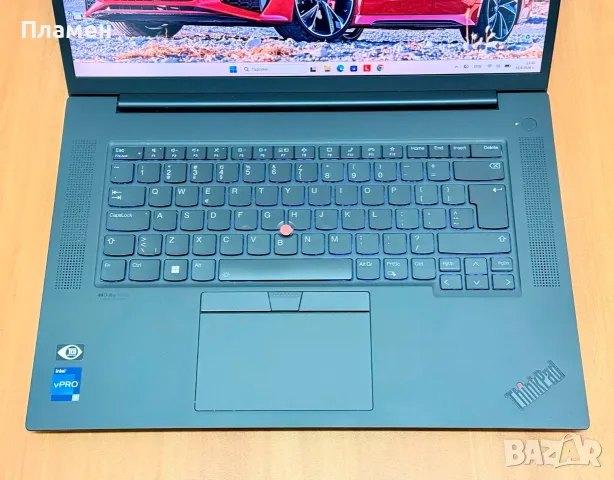 Lenovo ThinkPad P1 Gen 5/Core i9-12900H/64GB DDR5/1TB SSD/16.0′′ 4K Res 600 nits/RTX 3080 Ti 16GB, снимка 5 - Лаптопи за работа - 56097534