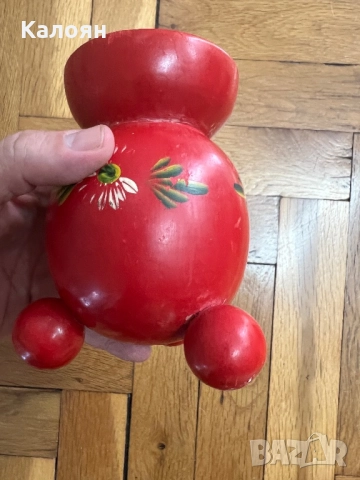 Дървен свещник , снимка 6 - Други - 51633350