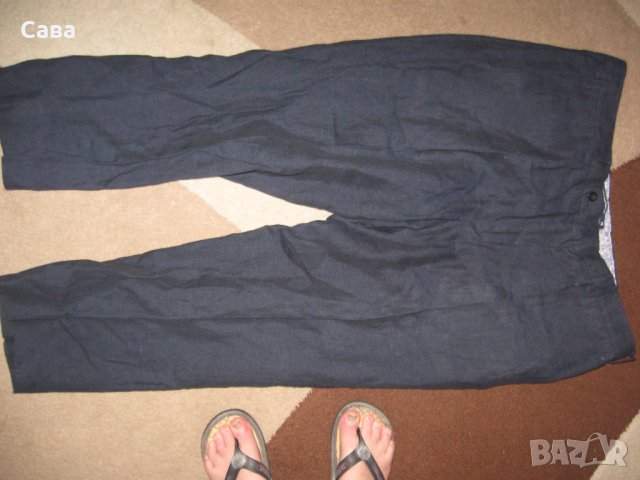 Ленен панталон VIGANO 1959  мъжки,Л, снимка 2 - Панталони - 37575444