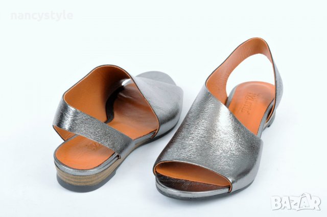 Дамски ниски сандали от естествена кожа 35 до 42, снимка 8 - Сандали - 40166315