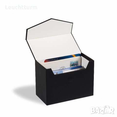 кутия за съхранение LOGIK MINI LEUCHTTURM C6 - черна , снимка 3 - Колекции - 38500846