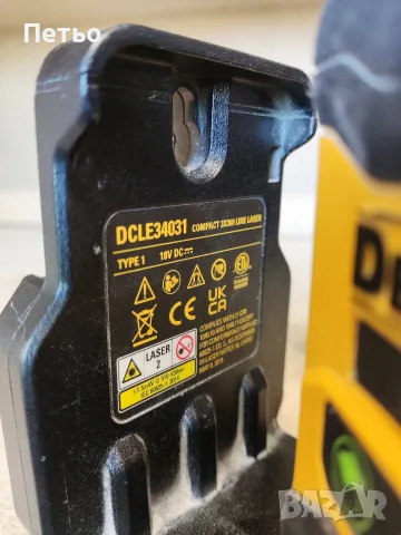 Лазерен нивелир dewalt, снимка 3 - Измервателни инструменти - 56455813
