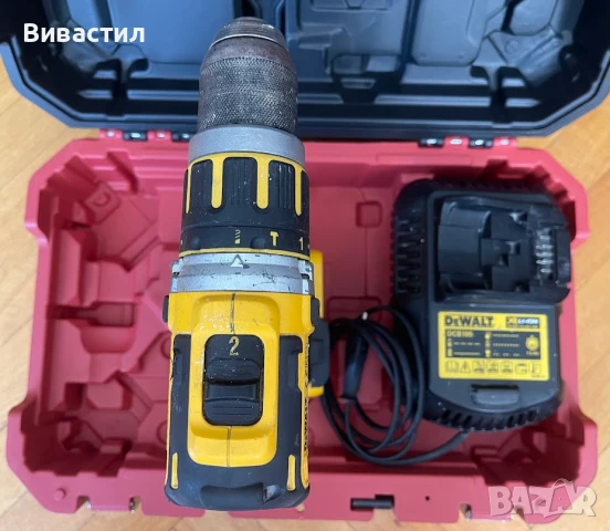 Ударен винтоверт Dewalt от XR серията внос от Германия машината работи отлично, снимка 4 - Винтоверти - 50773338