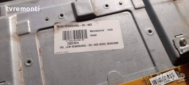 TCon BOARD, MODEL V14 42 DRD 60Hz Control_Ver 0.3, 6870C-0480A for ,Finlux 42FLYR274SC, снимка 3 - Части и Платки - 36763914