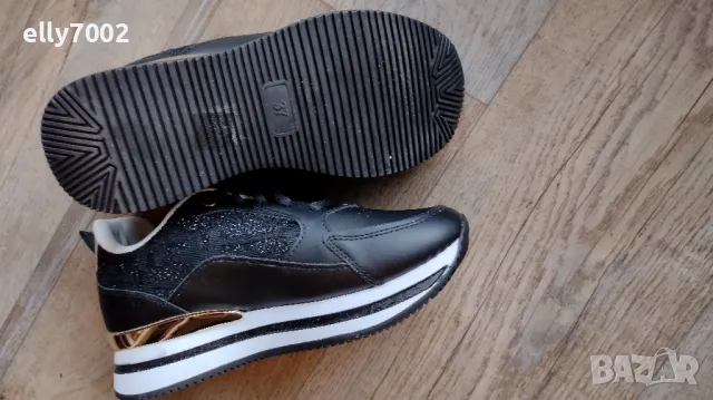 Нови, черни кожени обувки Паоло Ботичели. , снимка 7 - Дамски ежедневни обувки - 48163742