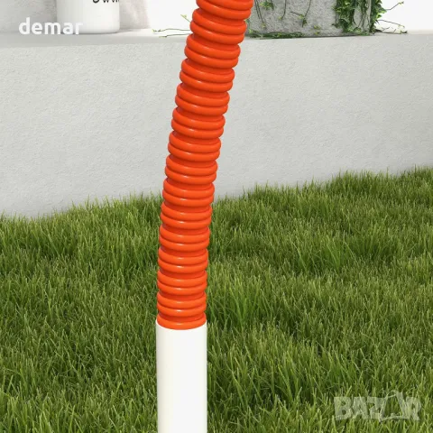 PawHut Комплект оборудване за ловкост на кучета, оранжев, снимка 7 - За кучета - 48489460