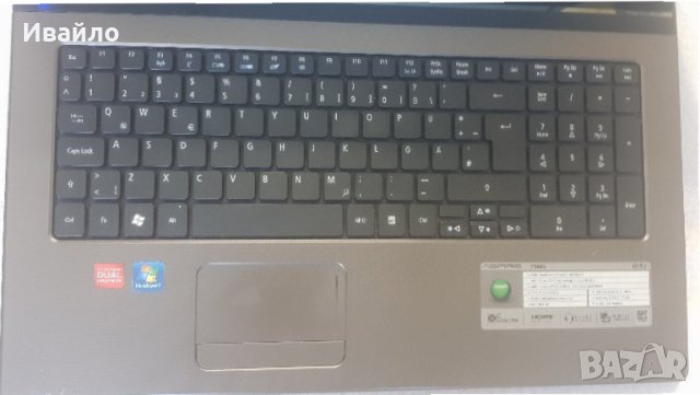 ЧЕТИРИЯДРЕН ACER ASPIRE 7560G A8-3500M,SSD,8GB RAM, снимка 2 - Лаптопи за дома - 33830369