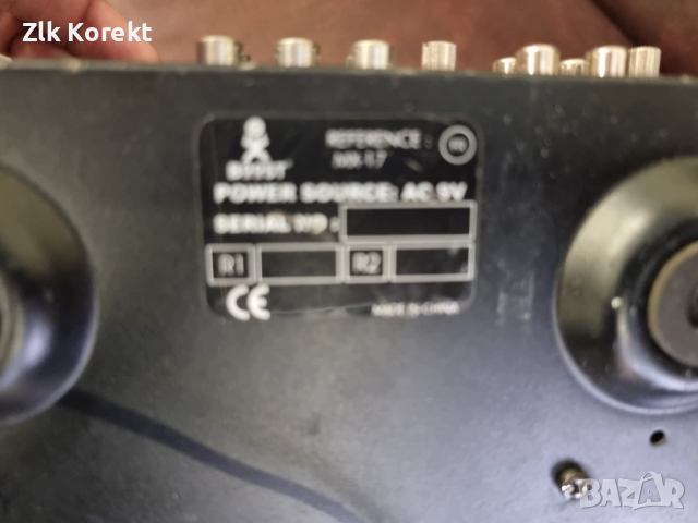  DJ миксер Boost, модел MX-17., снимка 7 - Ресийвъри, усилватели, смесителни пултове - 54228550