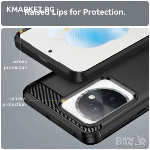 Honor 100 Carbon Fiber Калъф и Протектор, снимка 8 - Калъфи, кейсове - 48999620
