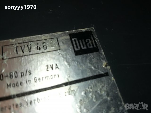 DUAL TVV46-MADE IN GERMANY-ВНОС SWISS 1508221716, снимка 5 - Ресийвъри, усилватели, смесителни пултове - 37701500