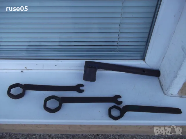 Лот от 4 бр. стари ключа, снимка 5 - Ключове - 49363172