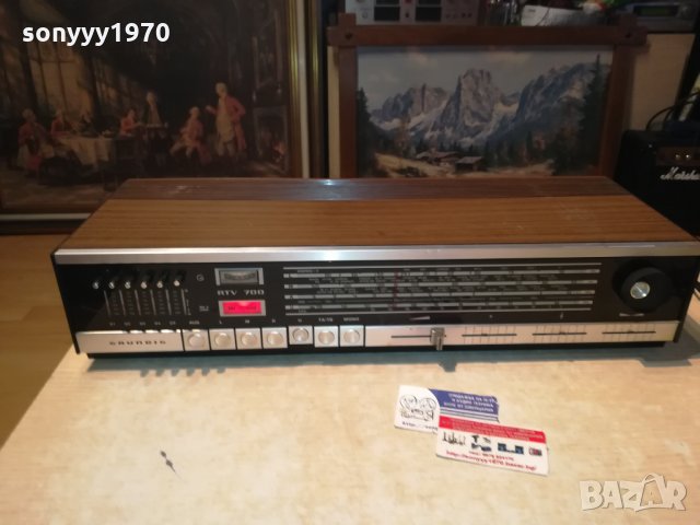 GRUNDIG RTV700-MADE IN WEST GERMANY 2412212048, снимка 11 - Ресийвъри, усилватели, смесителни пултове - 35236016