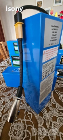 Батерии литиеви, комплект със кутия и зарядно, снимка 13 - Велосипеди - 53929060