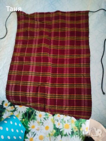 Престилки за носии 3бр + пола тъмно вишнева, снимка 2 - Антикварни и старинни предмети - 50387470