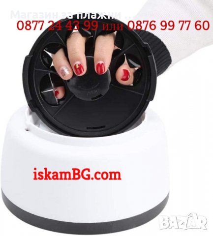 Машина за премахване на гел лак с пара | Уред за свалене на гел лак с пара - КОД 3819, снимка 10 - Педикюр и маникюр - 39308408