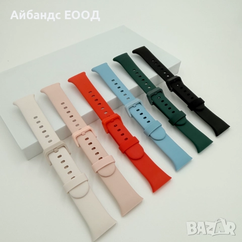 Силиконова каишка за Xiaomi Smart Band 7 pro / Redmi Smart Band Pro, снимка 10 - Смарт гривни - 52100916
